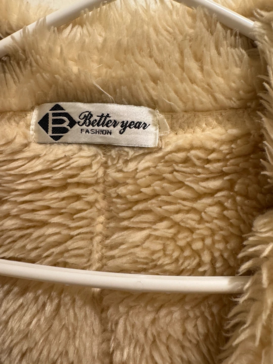 Better Year Cream Faux Suede Coat - photo 3