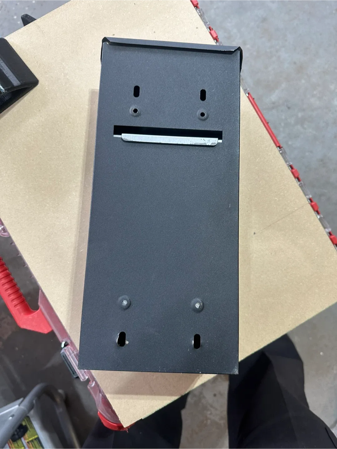 Wall Mounted Outdoor Ashtray - Black image indicator(4)