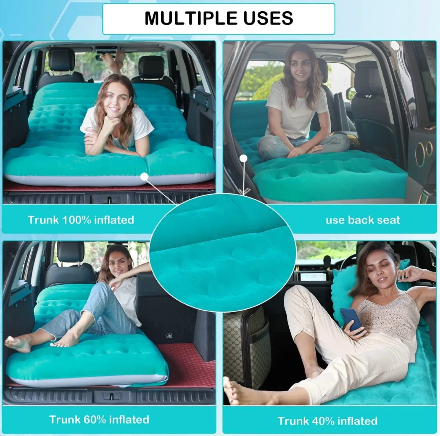 Inflatable Mattress for Car/SUV/Truck image indicator(9)