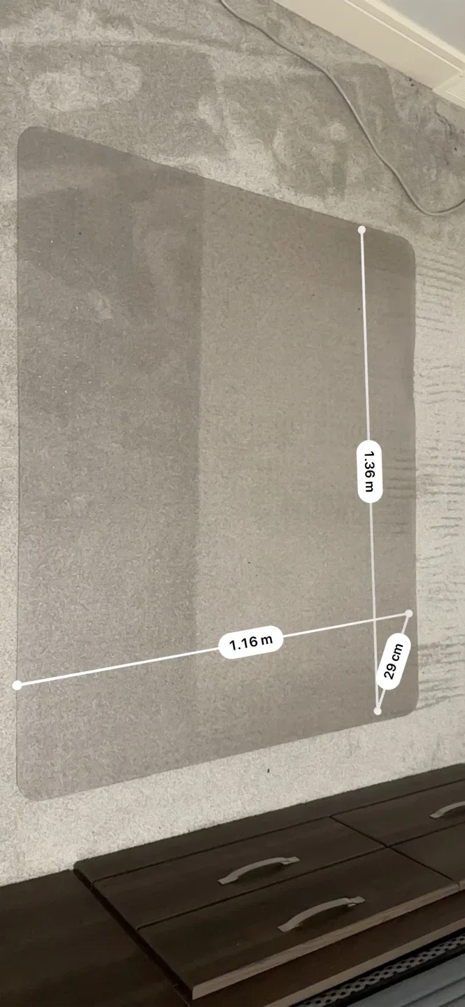 Office Chair Mat 1.16m x 1.36m image indicator(2)