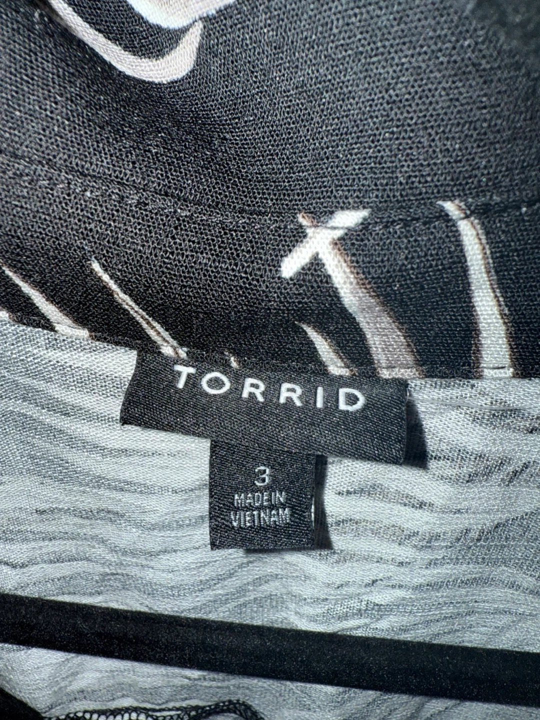 Torrid Black Palm Print Shirt Dress - photo 4