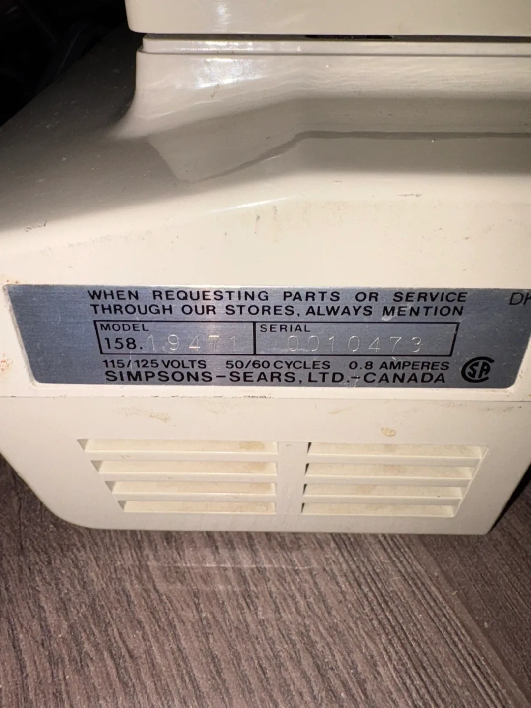 Kenmore 1947 Zig Zag Sewing Machine image indicator(2)