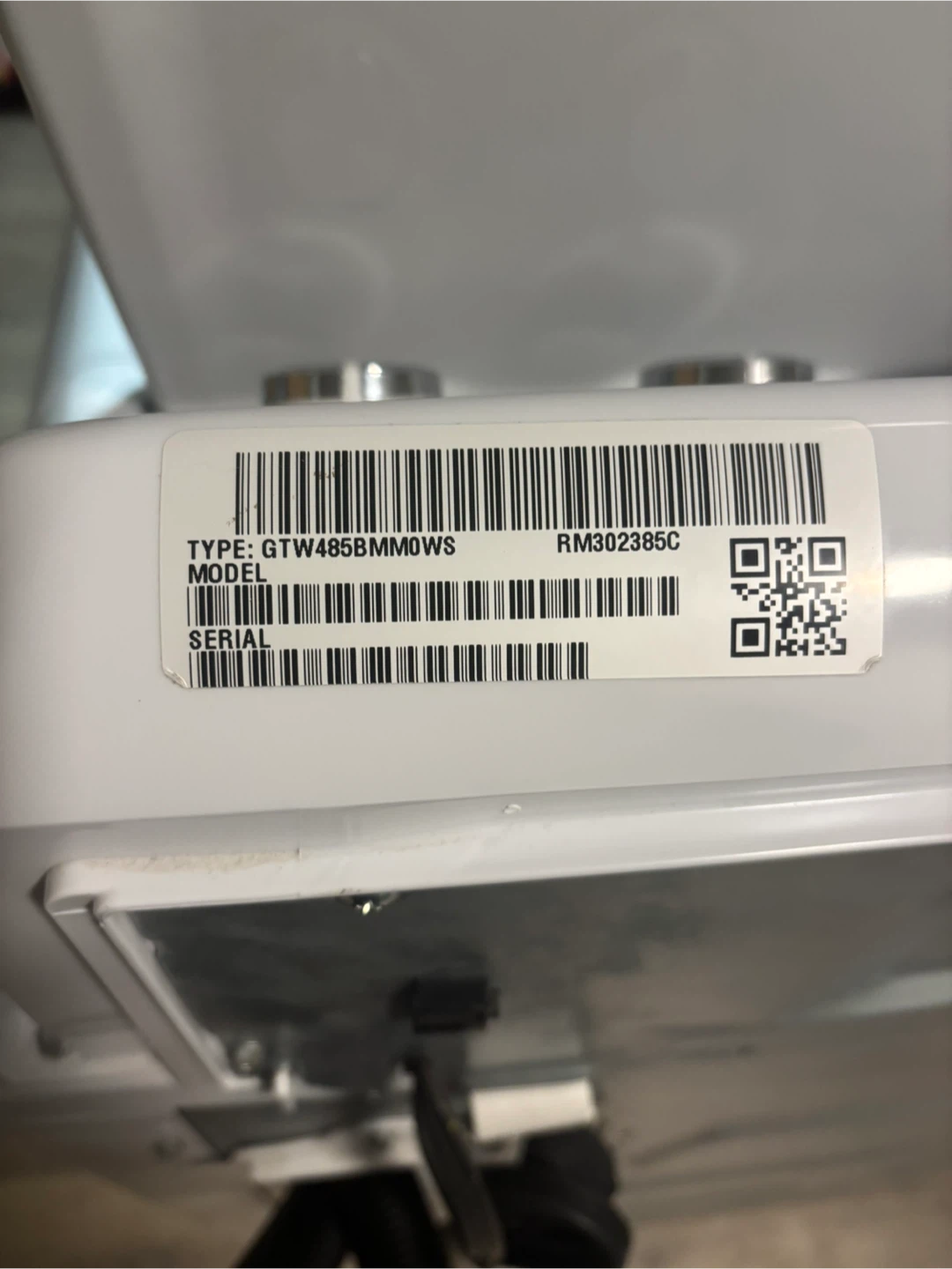 GE Top Load Washer - GTW485BMM0WS - photo 3