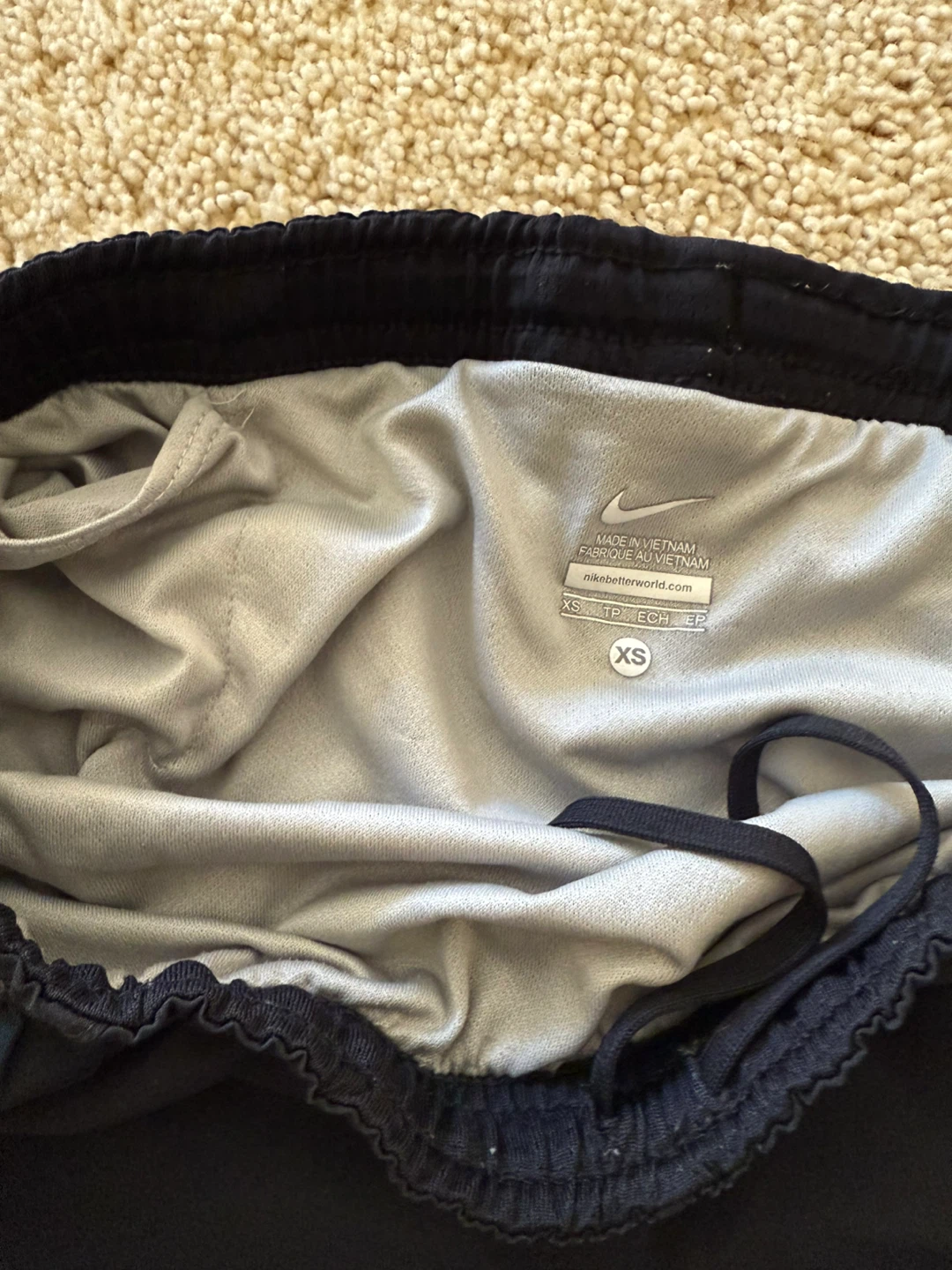 Nike Running Shorts - Black, Size XS - photo 3