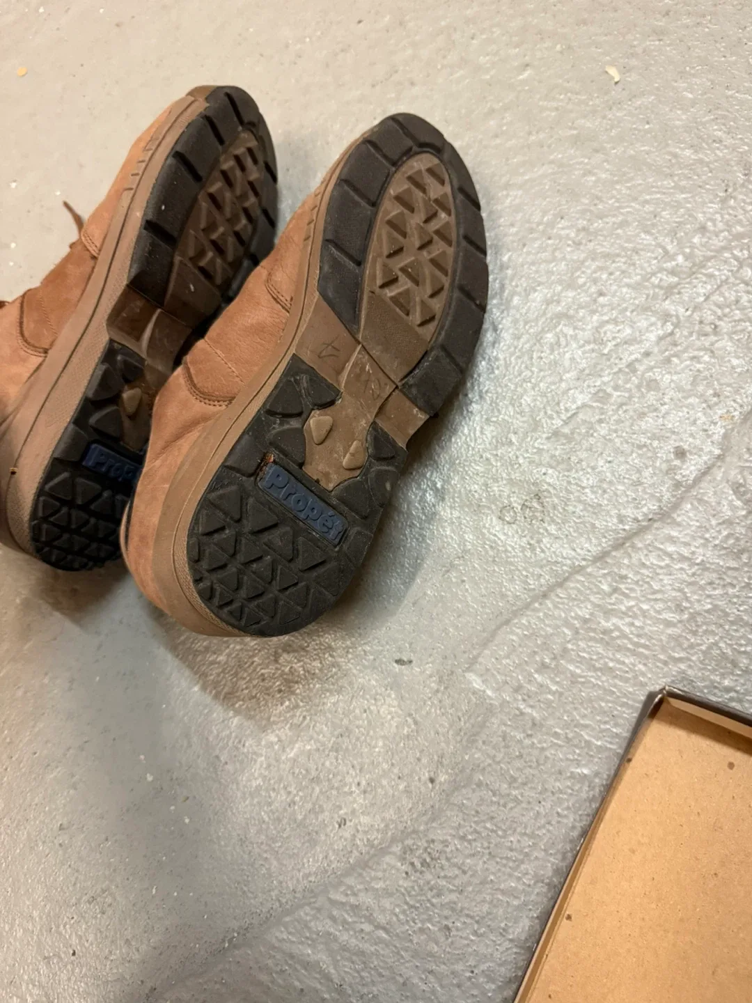 Propét Men's M3862 Brown Leather Shoes - Size 7 image indicator(2)