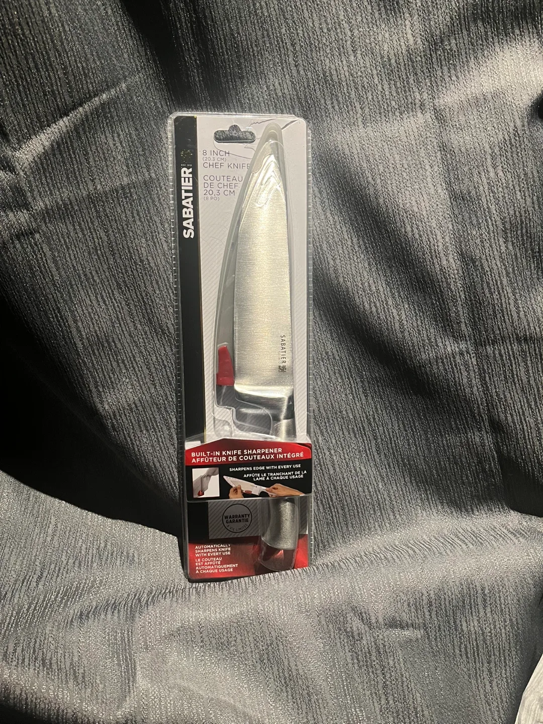 Sabatier 8-Inch Chef Knife with Sharpener - New thumbnail