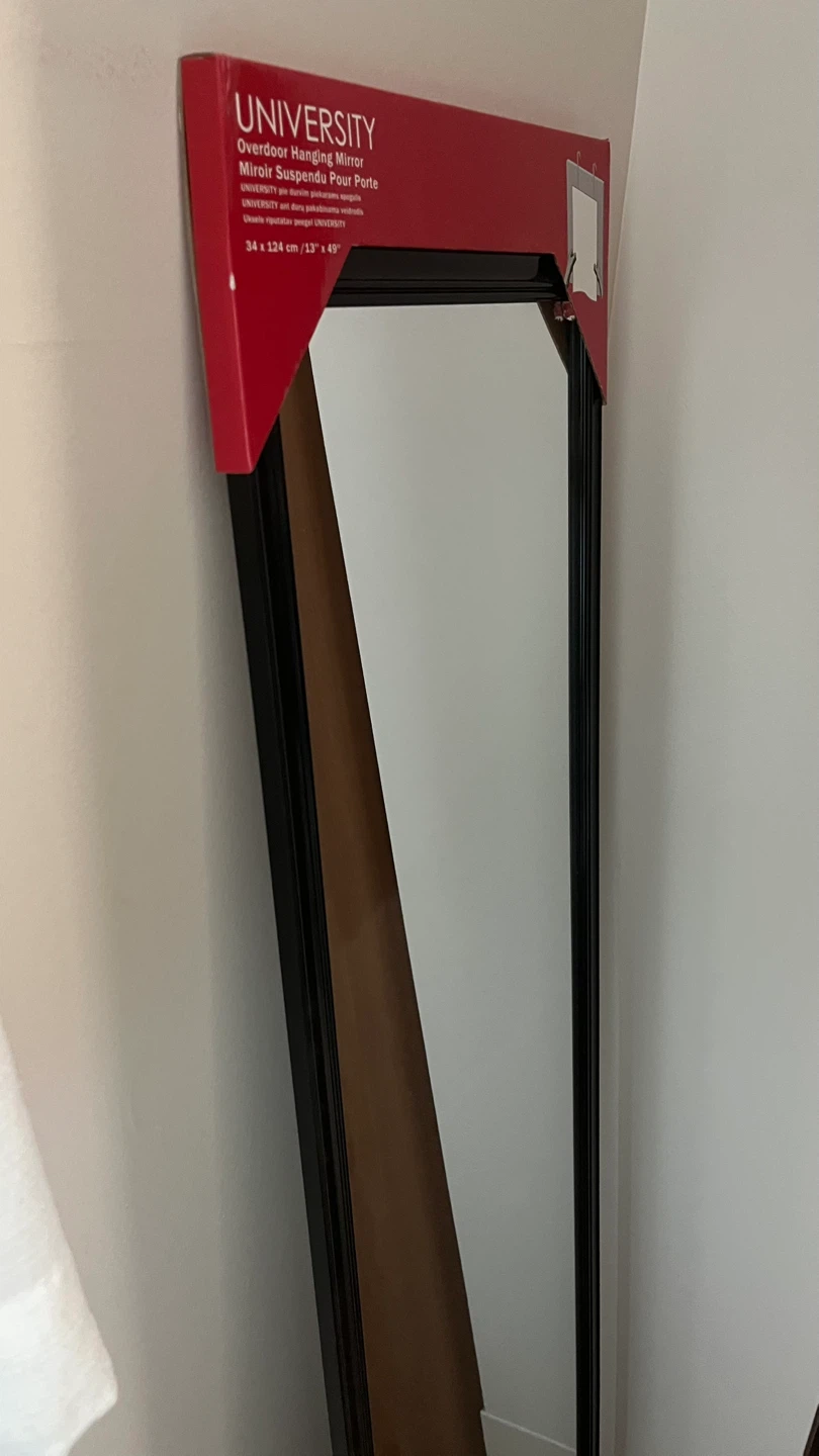 UNIVERSITY Overdoor Hanging Mirror - 13" x 49" - photo 2