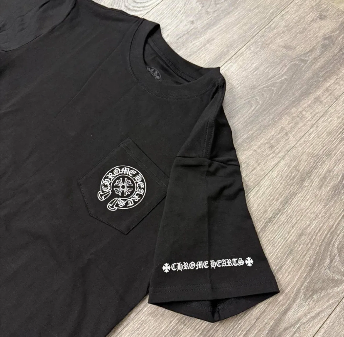 Chrome Hearts Horseshoe Logo Black T-Shirt - NWT image indicator(6)