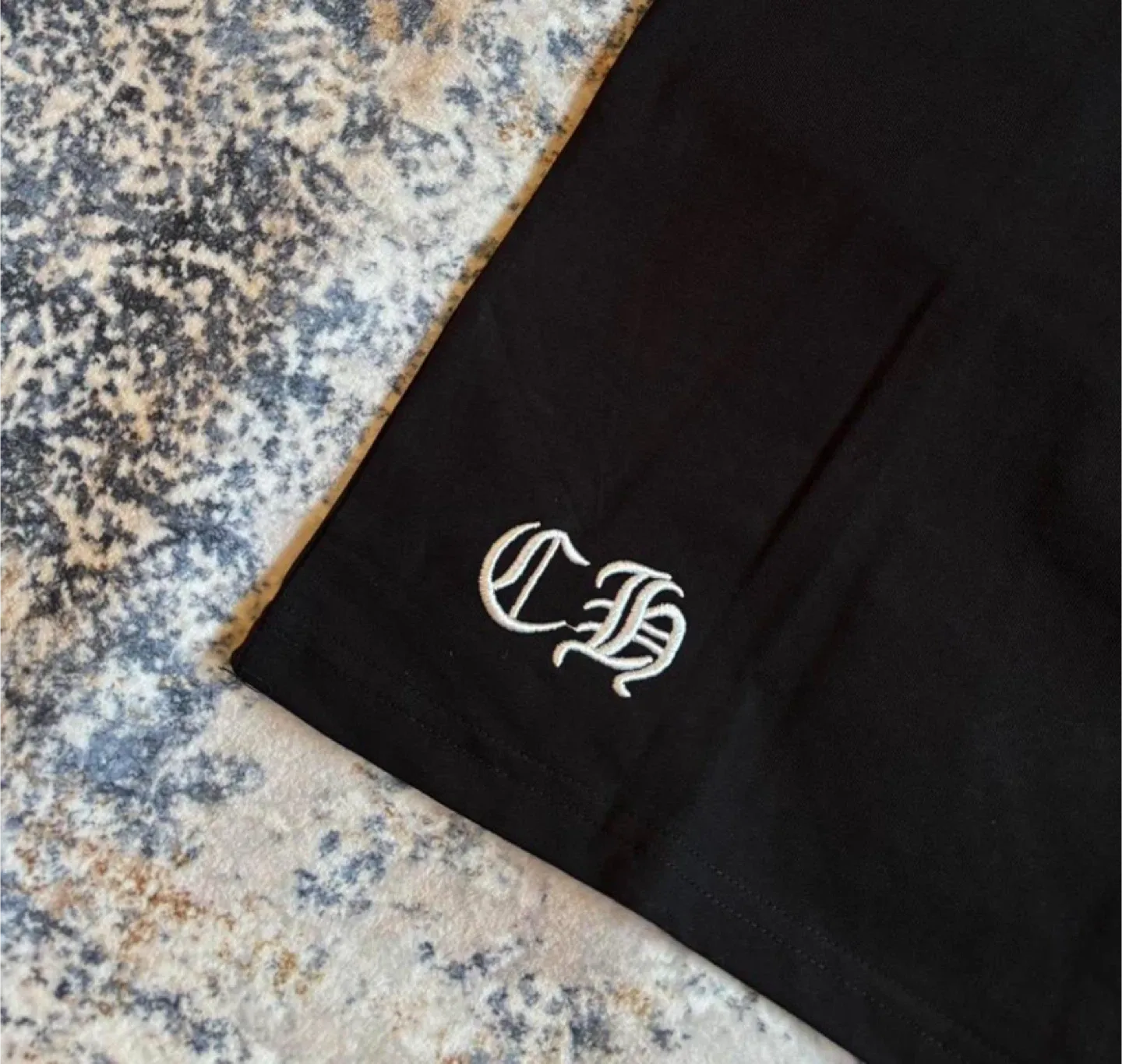 Chrome Hearts Black Graphic Cross Logo T-Shirt image indicator(3)