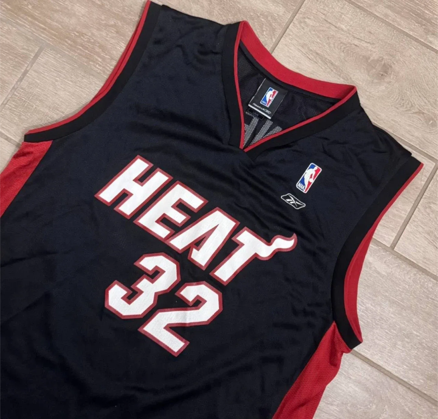 Shaquille O’Neal Miami Heat 2005/2006 Reebok Black NBA Jersey image indicator(2)