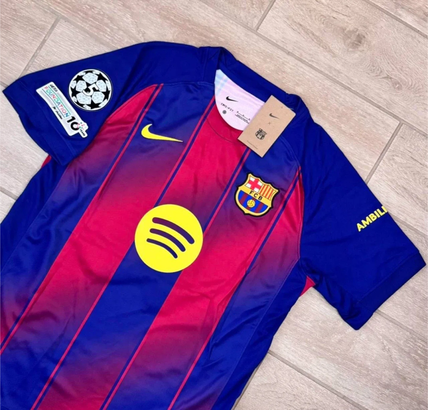 Lamine Yamal 10 FC Barcelona 2025/26 Home Jersey Nike Soccer image indicator(2)