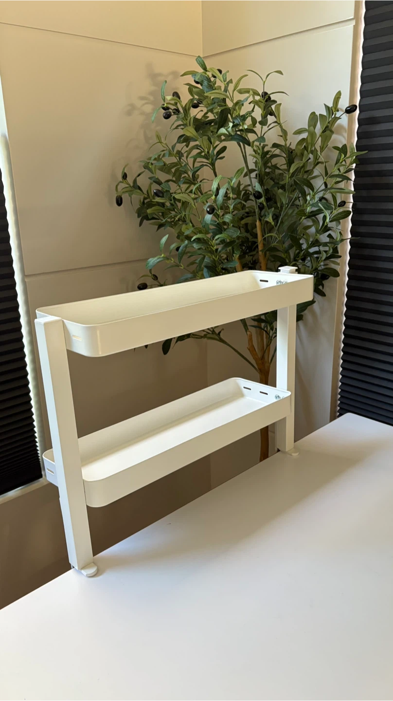 IKEA VATTENKAR White Shelf Unit