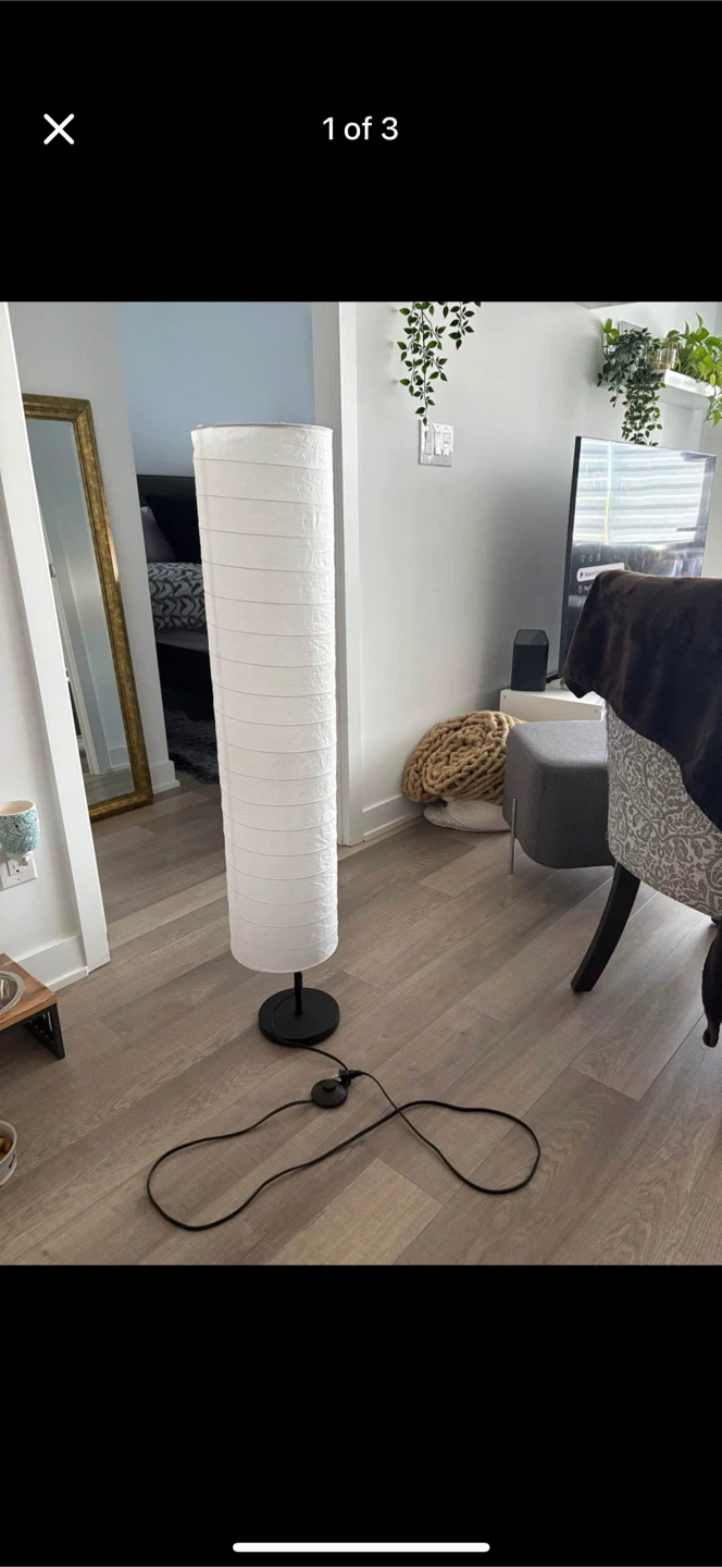 IKEA HOLMÖ Floor Lamp - Great Condition!