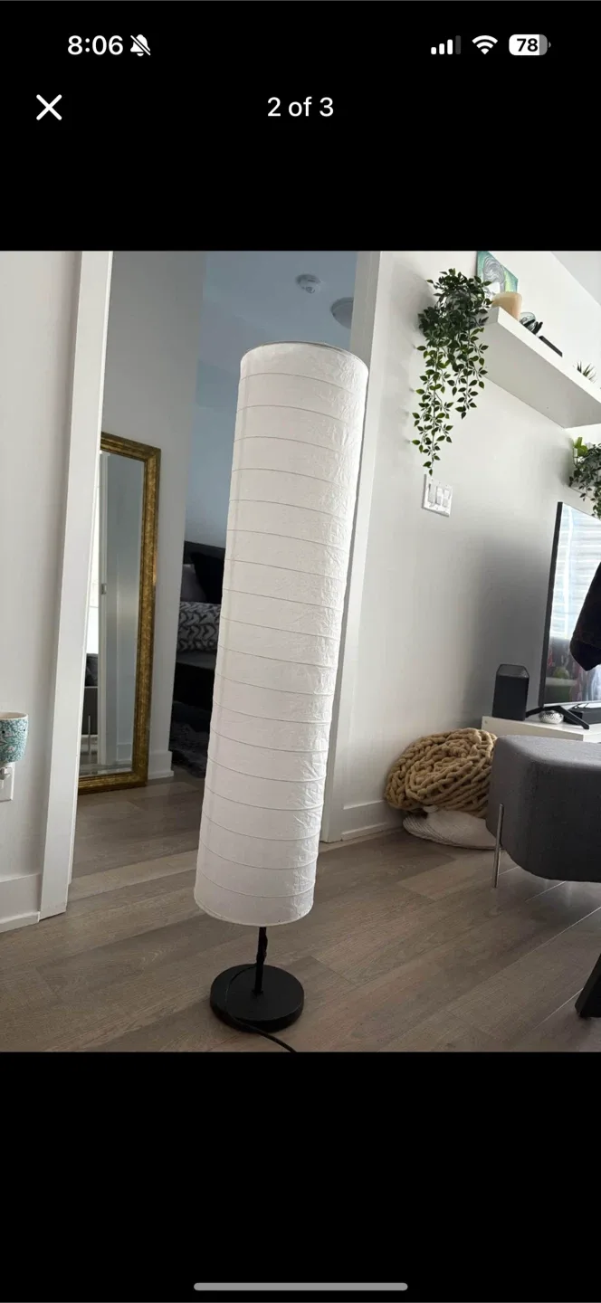 IKEA HOLMÖ Floor Lamp - Great Condition! image indicator(2)