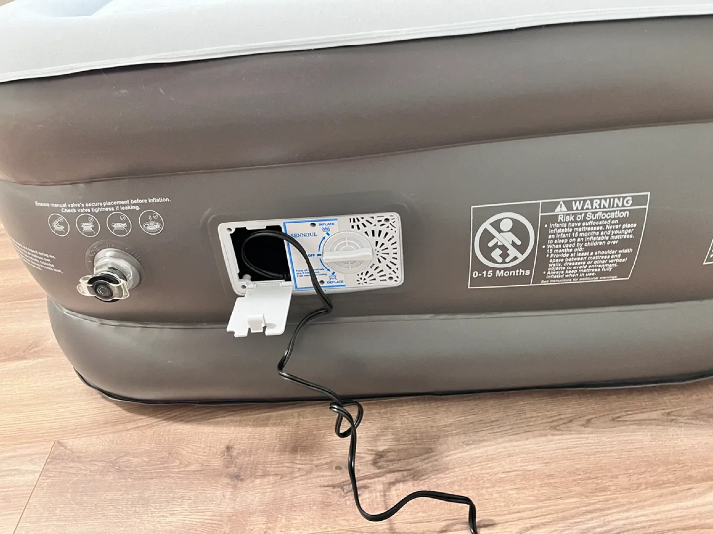 Sennoul Raised Air Mattress image indicator(5)