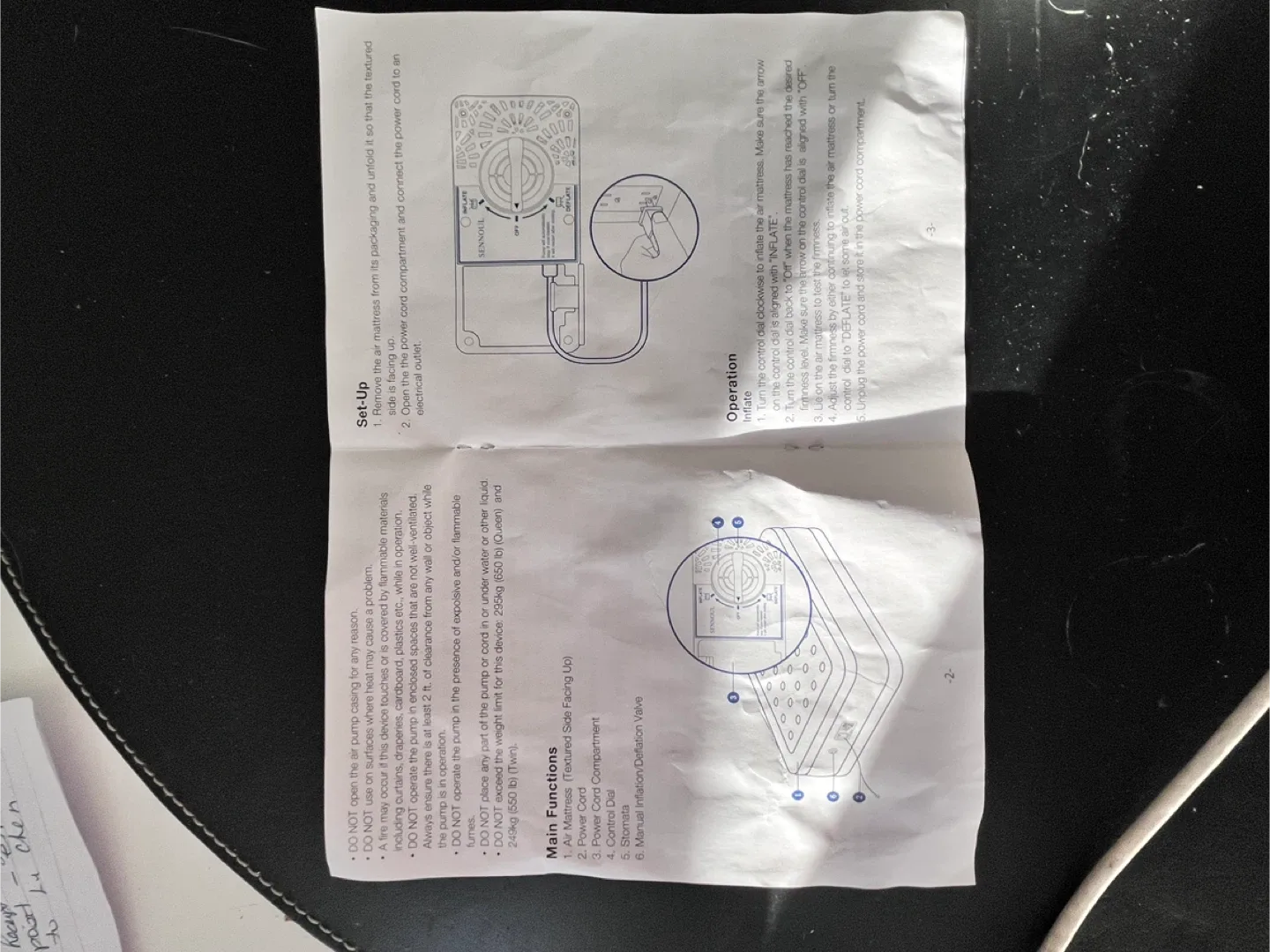Sennoul Raised Air Mattress image indicator(4)