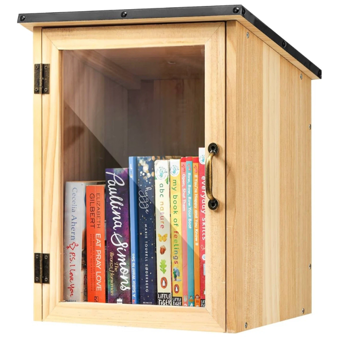 Wooden Little Free Library