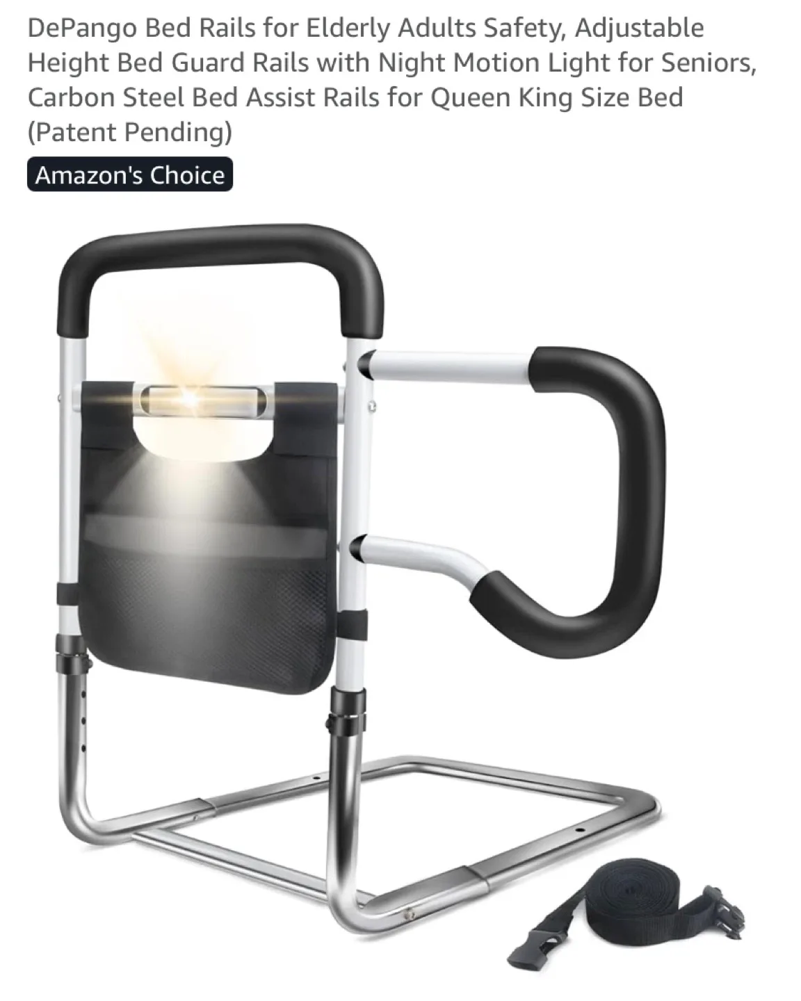 DePango Bed Rails for Elderly Adults Safety