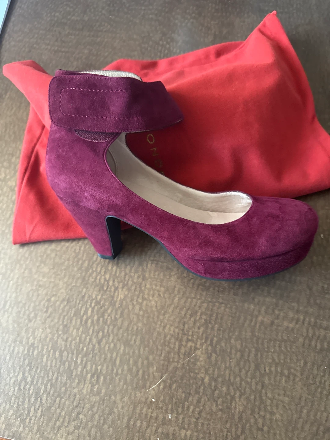 Sacha London Purple Suede Heels - photo 2