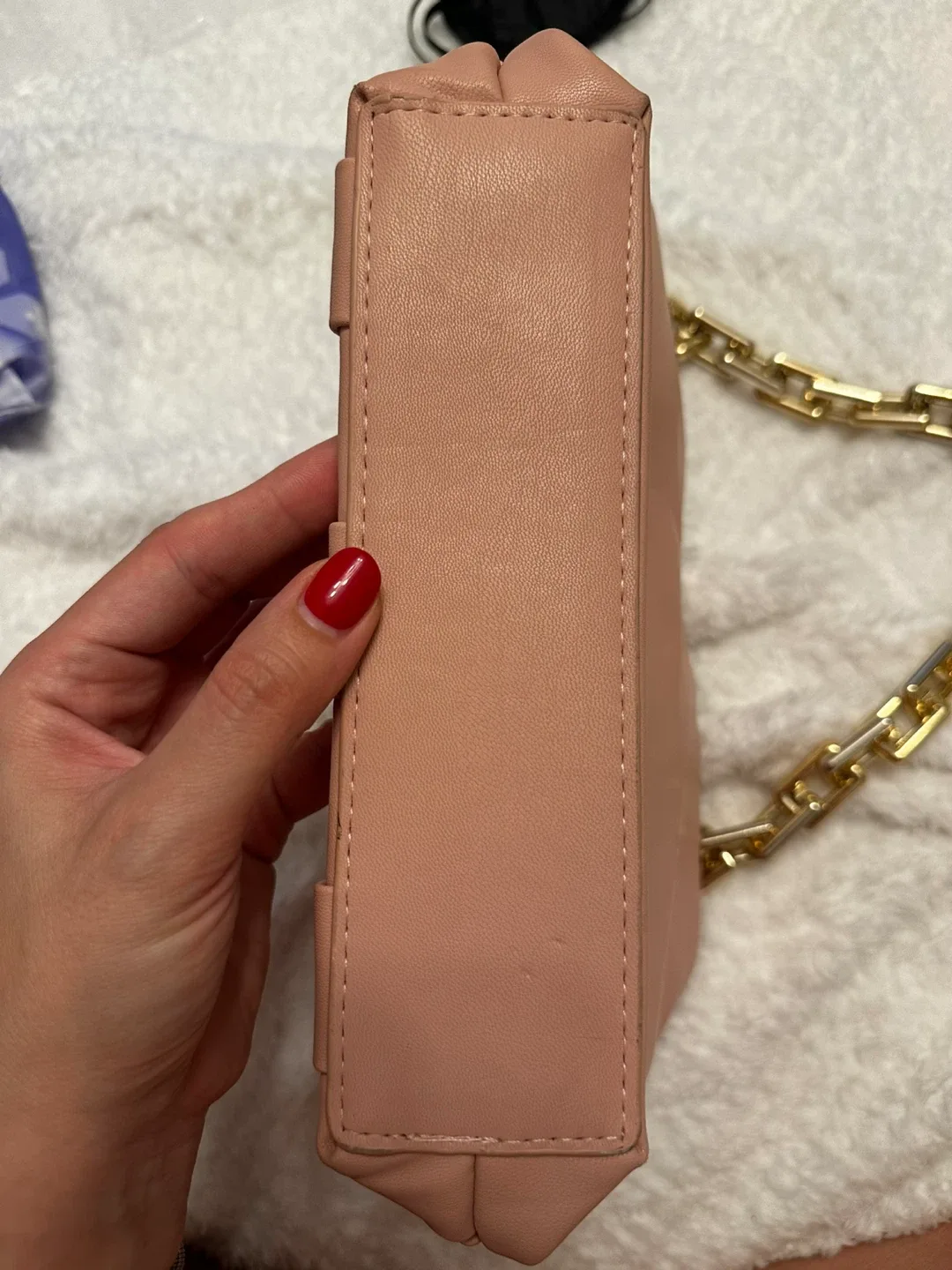 Pink Woven Chain Bag image indicator(5)