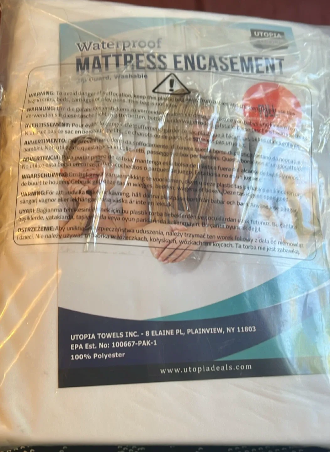 Queen, king, Full, twin, Size Mattress Encasement - NEW image indicator(5)