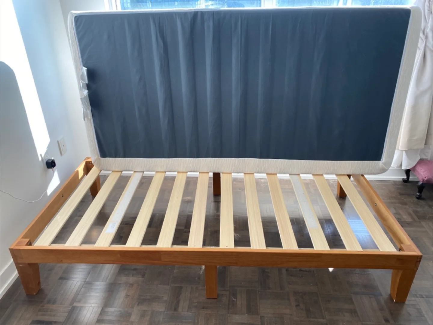 Twin Size Bed & mattress image indicator(5)