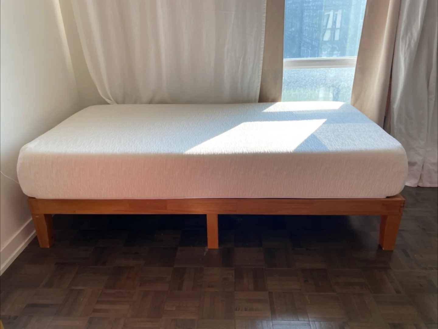 Twin Size Bed & mattress image indicator(6)