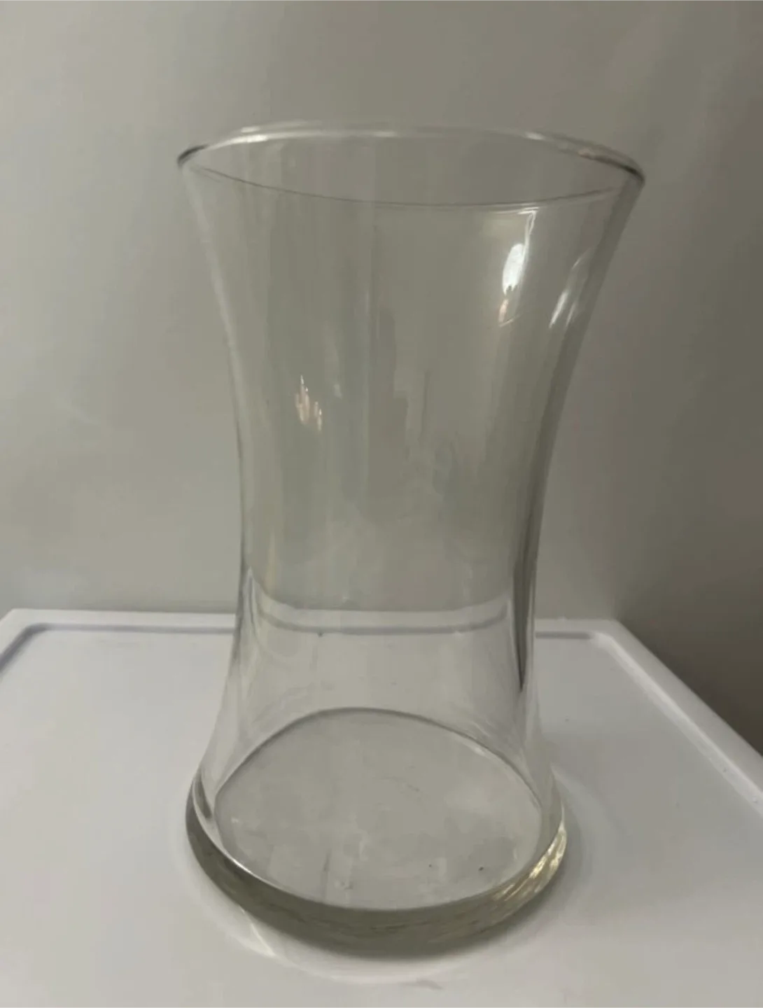 Clear Glass Vase thumbnail