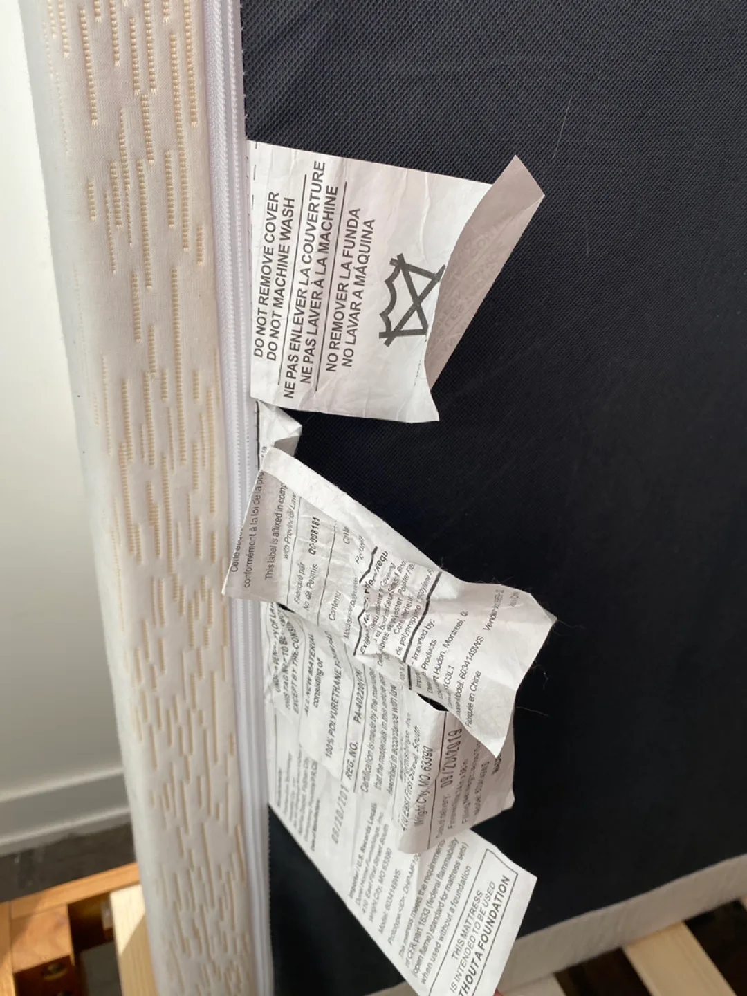 Twin Size Bed & mattress image indicator(7)