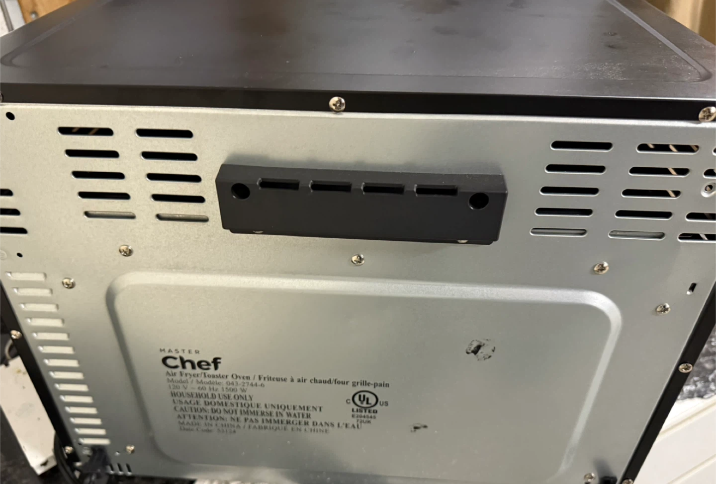 Master Chef Air Fryer Toaster Oven - photo 3
