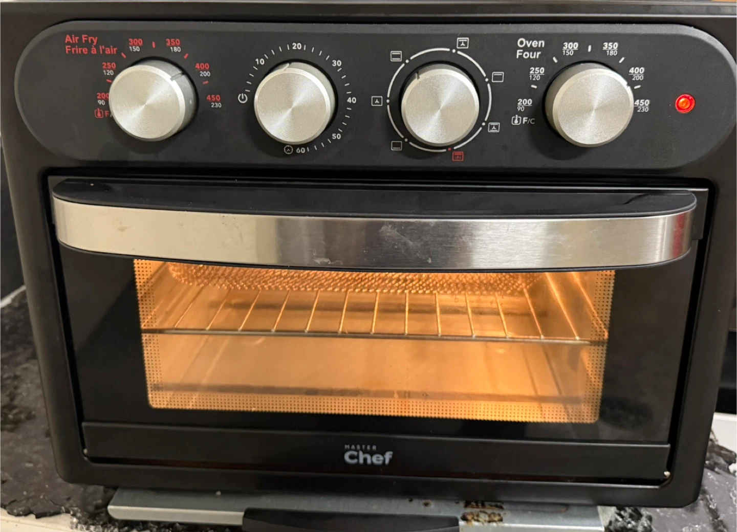 Master Chef Air Fryer Toaster Oven
