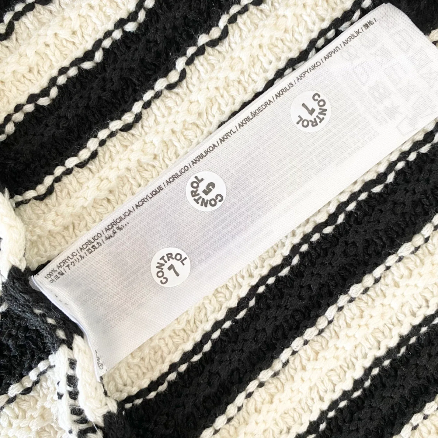 New Mango Stripe Knitted Jacket / Cardigan image indicator(10)