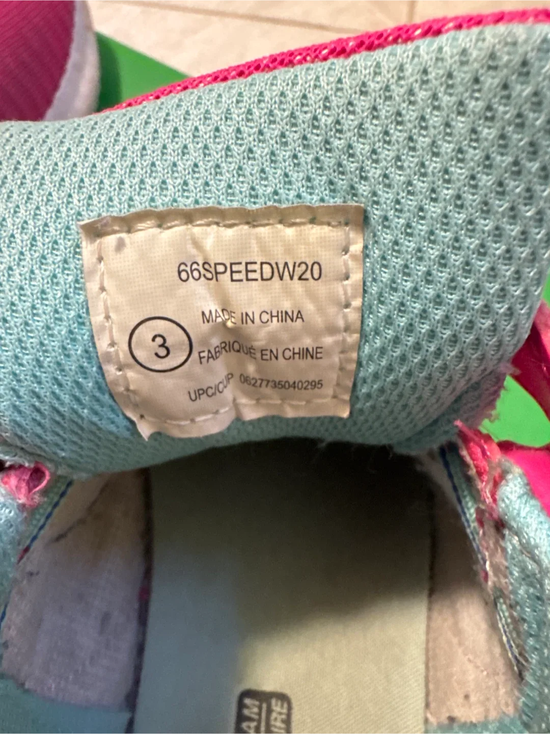 Athletic Works Pink Sneakers - Size 3 image indicator(3)