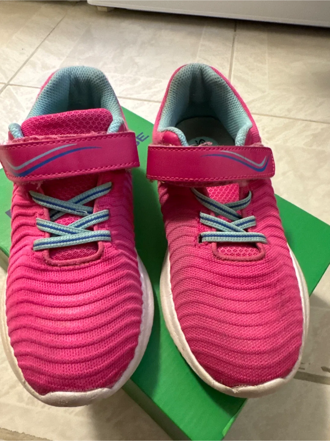 Athletic Works Pink Sneakers - Size 3 thumbnail