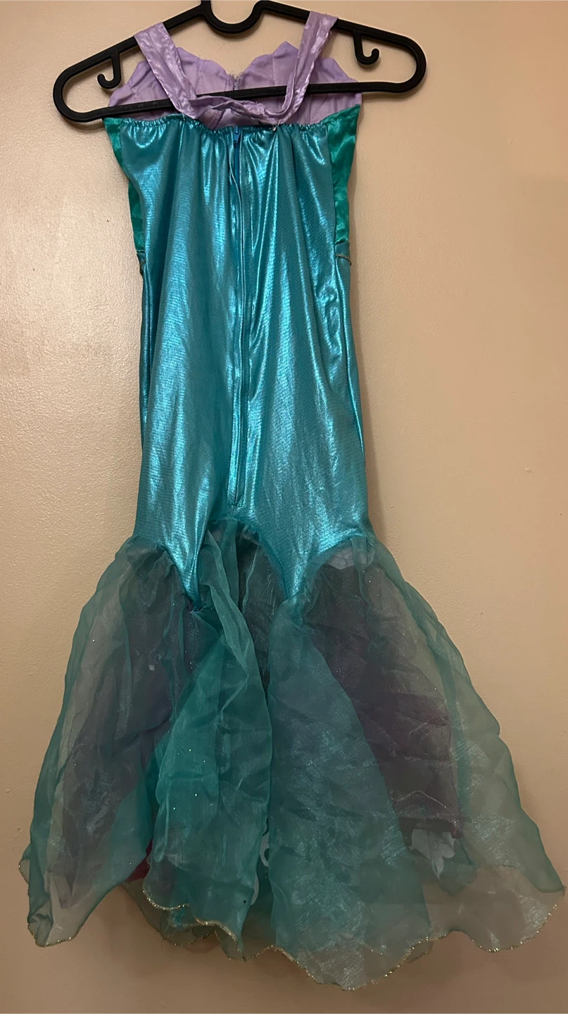 Disney Princess Ariel Mermaid Costume size 4-6X - photo 4