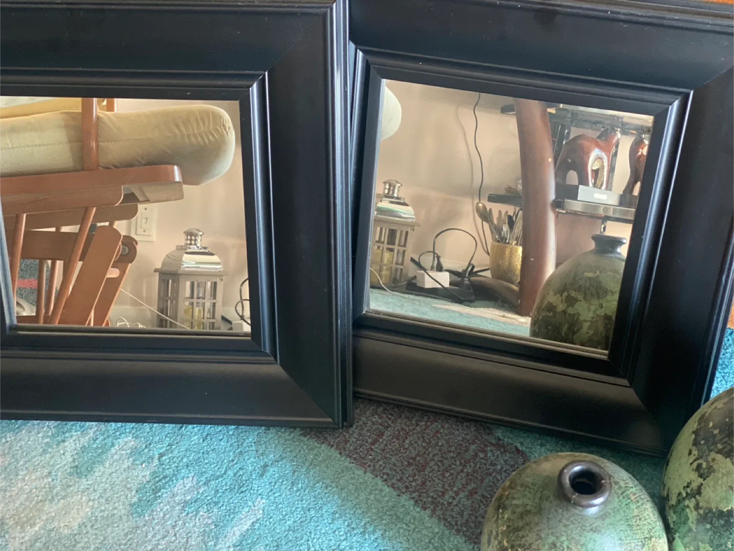 Black Framed Mirrors & Decorative Vases image indicator(4)