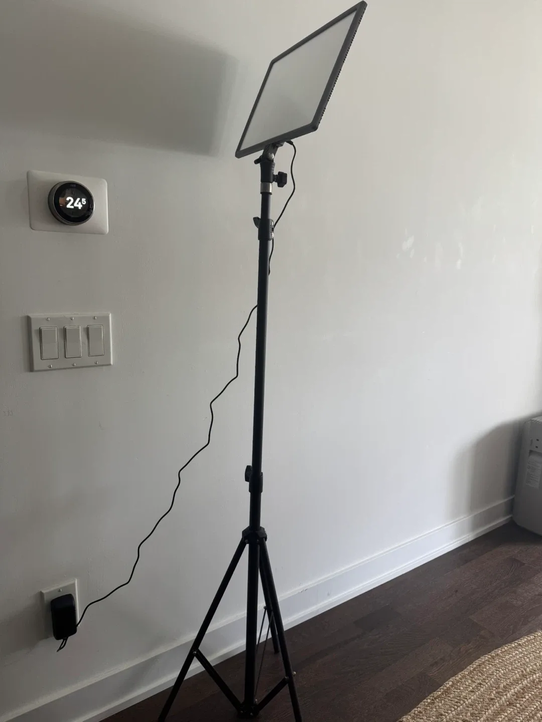 Photography LED Panel Light with Tripod Stand image indicator(3)