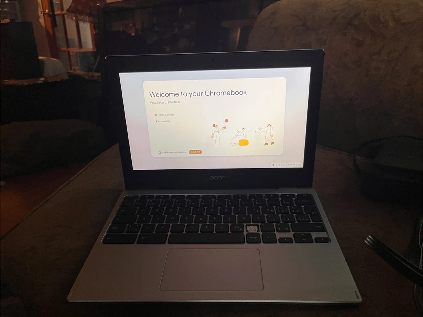 Acer Chromebook - Silver Laptop - photo 3