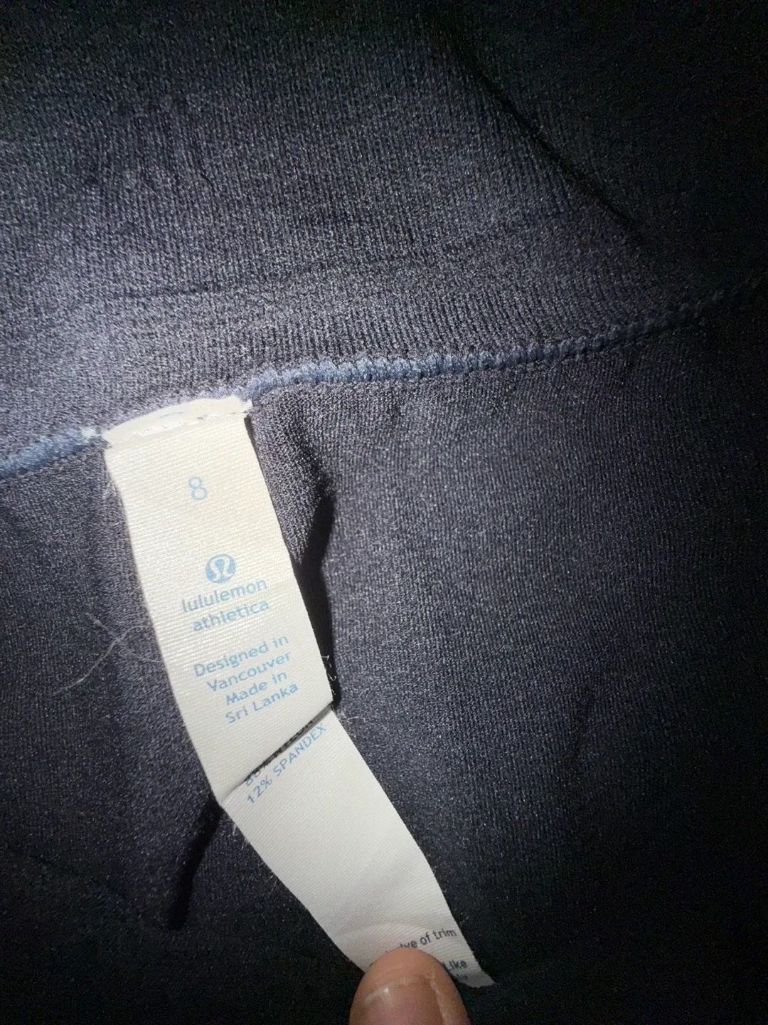 Lululemon Athletica Black Leggings - Size 8 image indicator(5)