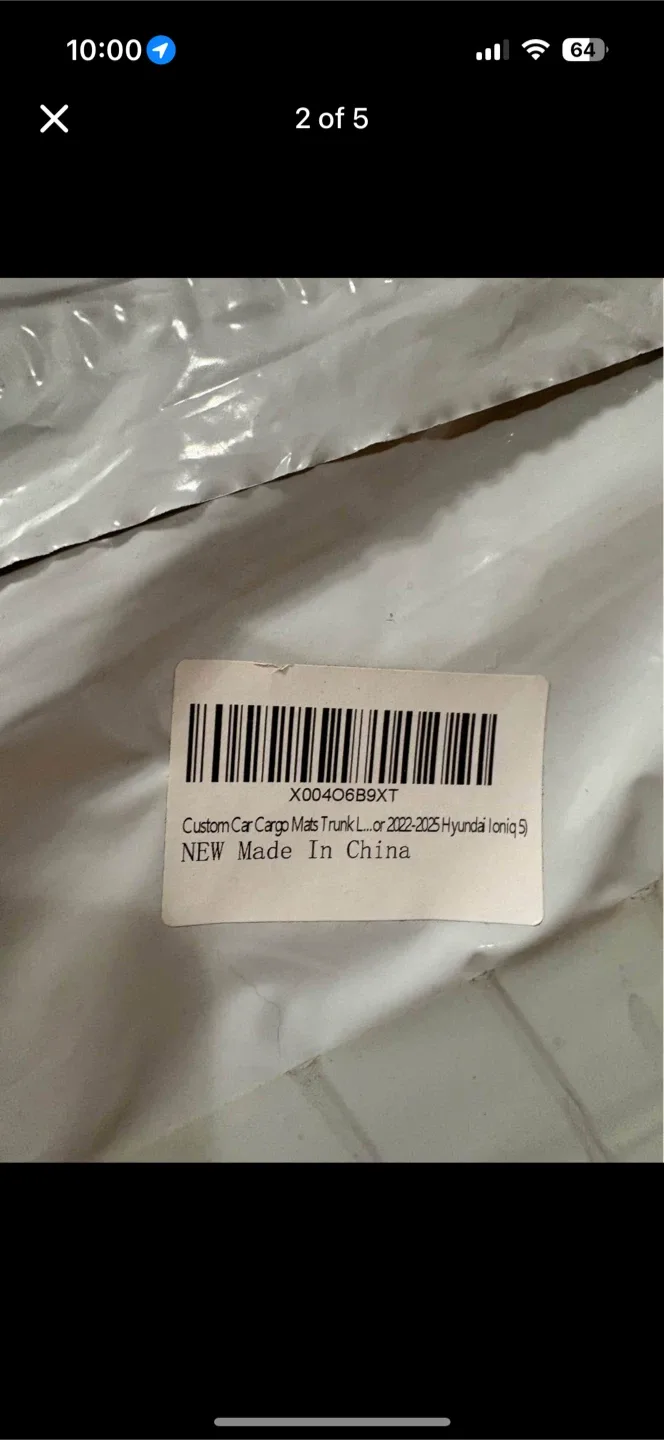 New Yonugli Hyundai Ioniq 5 Cargo Trunk Liner image indicator(2)