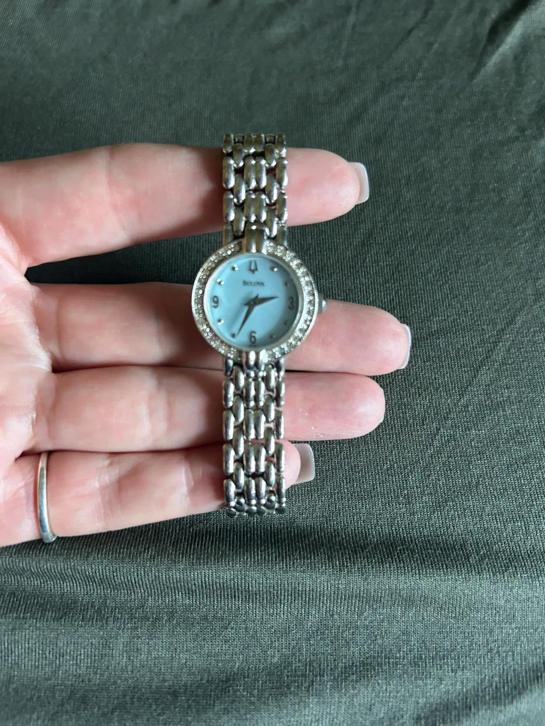 Bulova Ladies' Silver Watch image indicator(2)