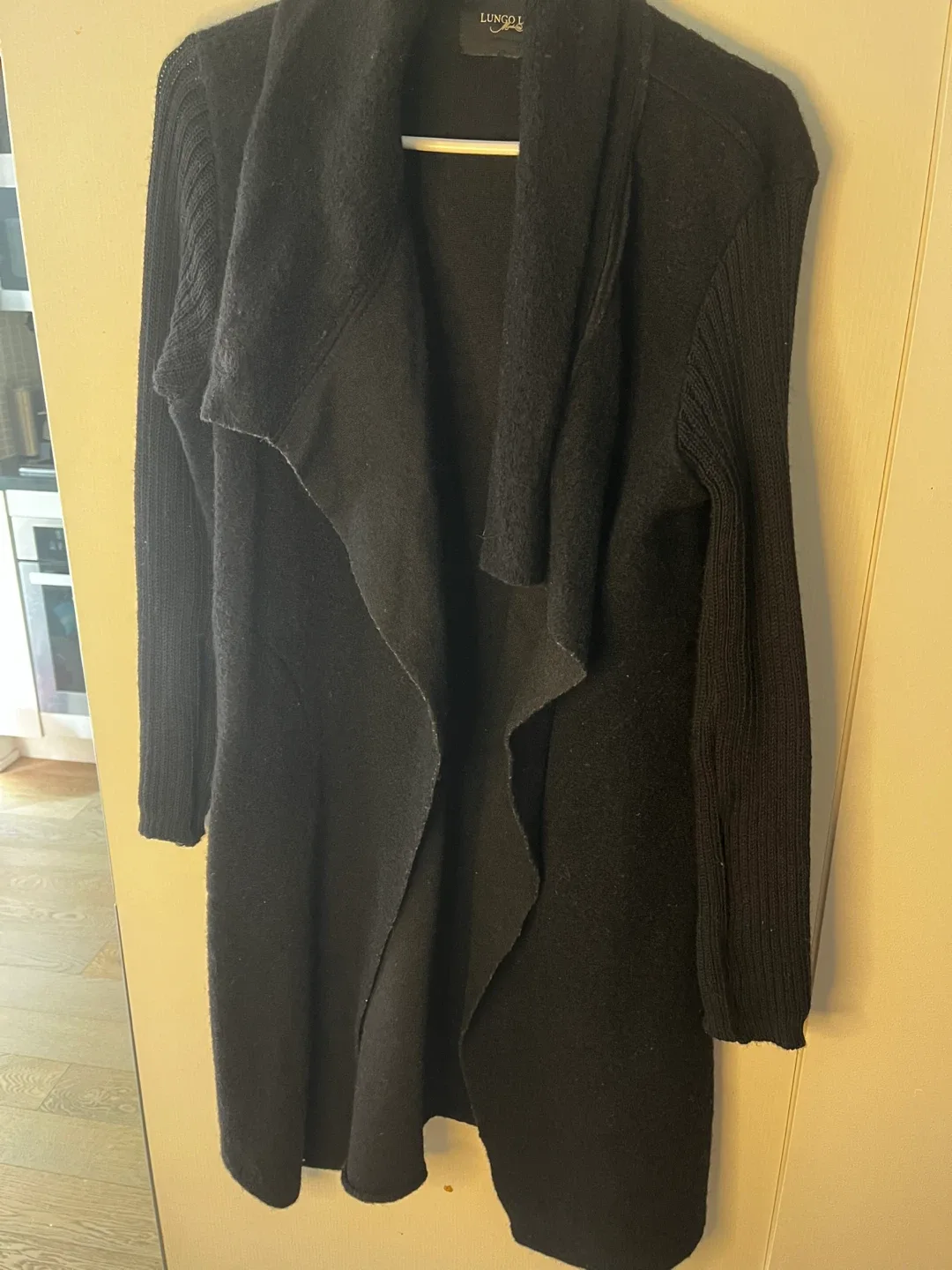 Lungo L'Arno Black Wool Cardigan thumbnail