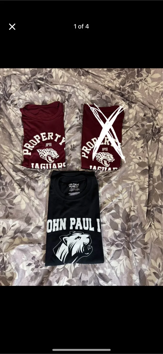 John Paul II GYM shirts -  BOYS thumbnail