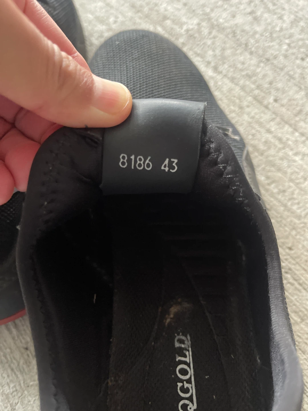 TQGOLD Sport Black Steel Toe Shoes - Size 43 (US 9.5) - photo 5