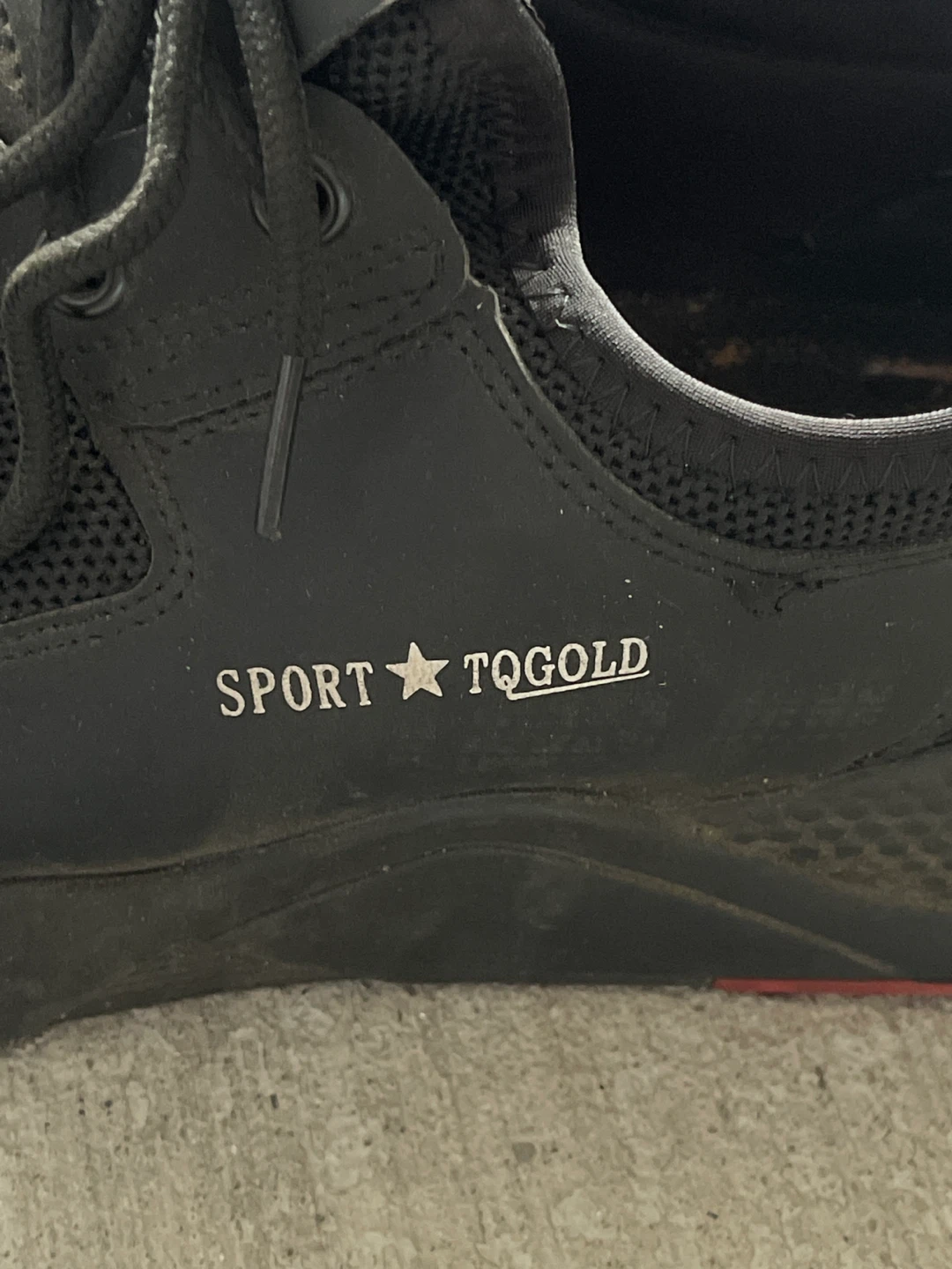 TQGOLD Sport Black Steel Toe Shoes - Size 43 (US 9.5) - photo 3