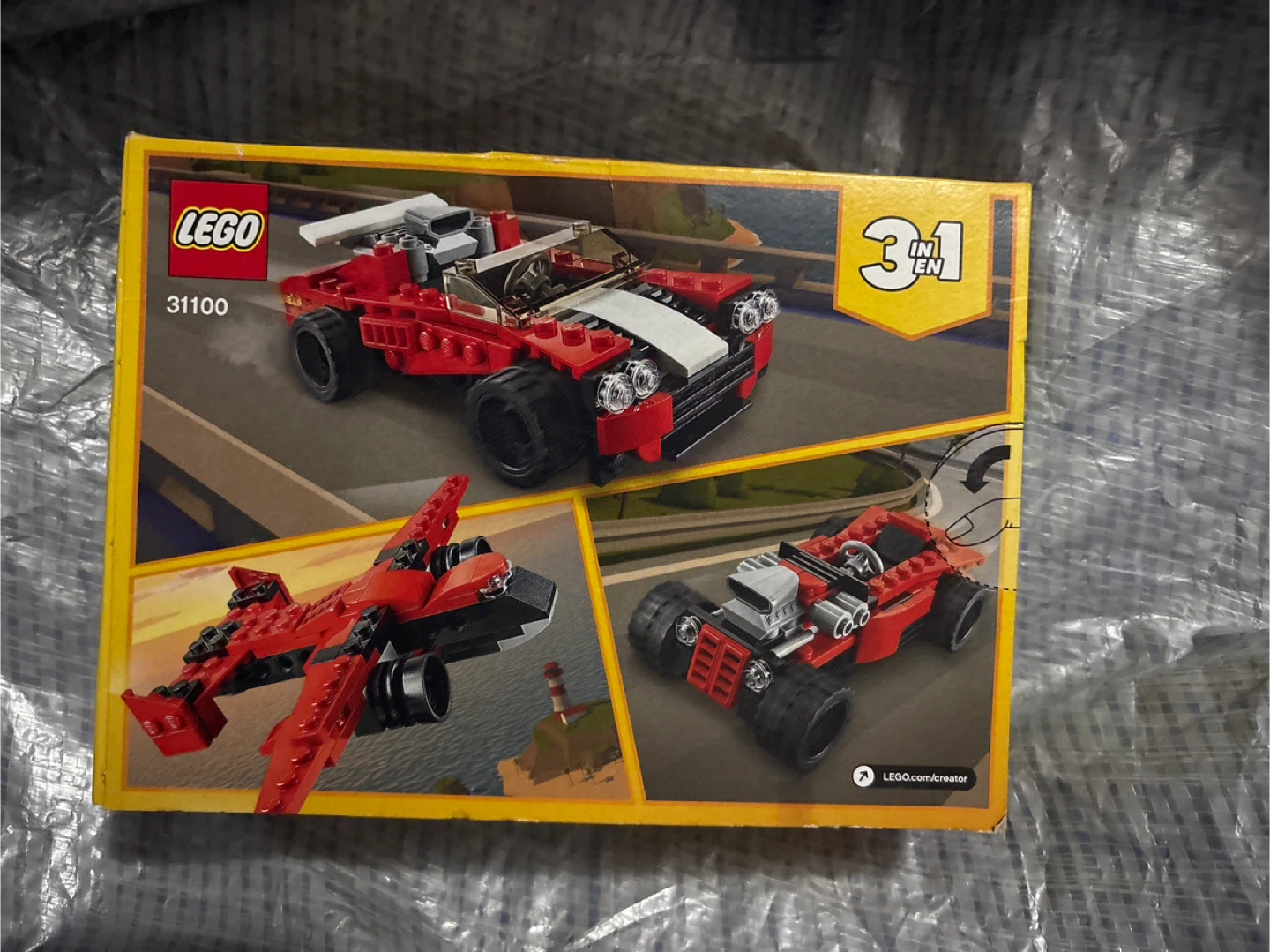 New LEGO Creator 3in1 Sports Car 31100 - photo 2
