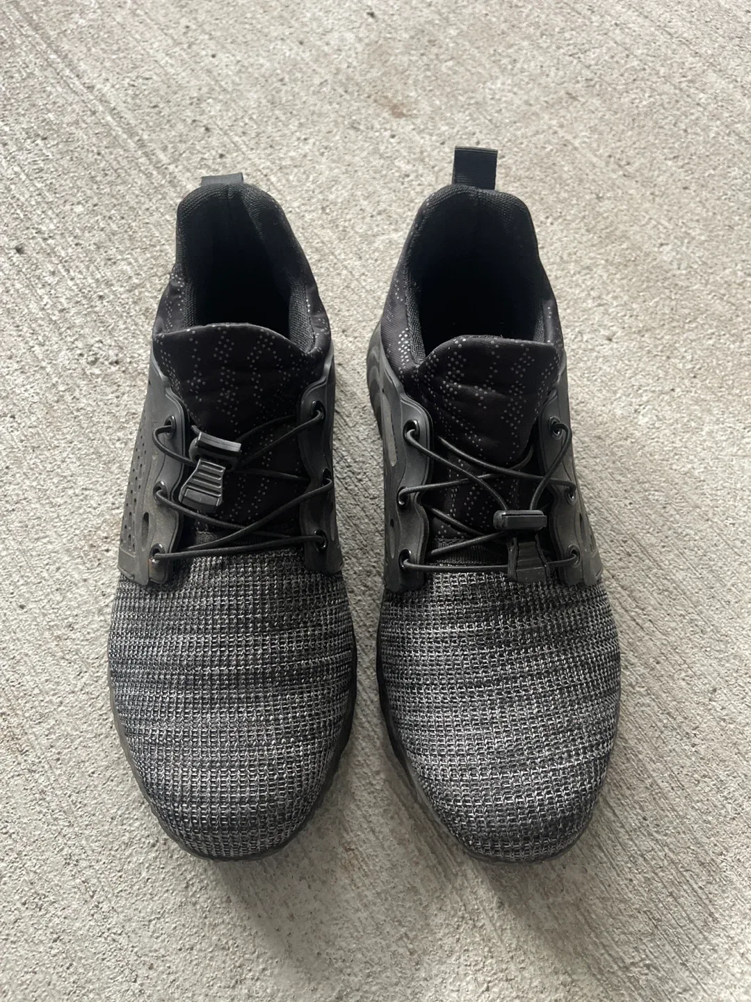 Indestructible Black Safety Steel Toe Shoes - Size 44 thumbnail
