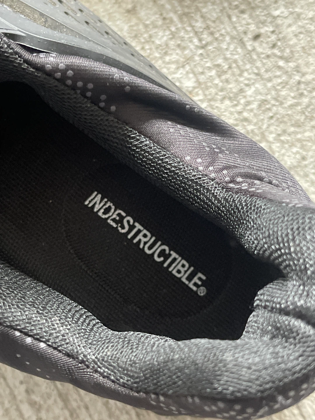 Indestructible Black Steel Toe Safety Shoes - Size 44 - photo 3