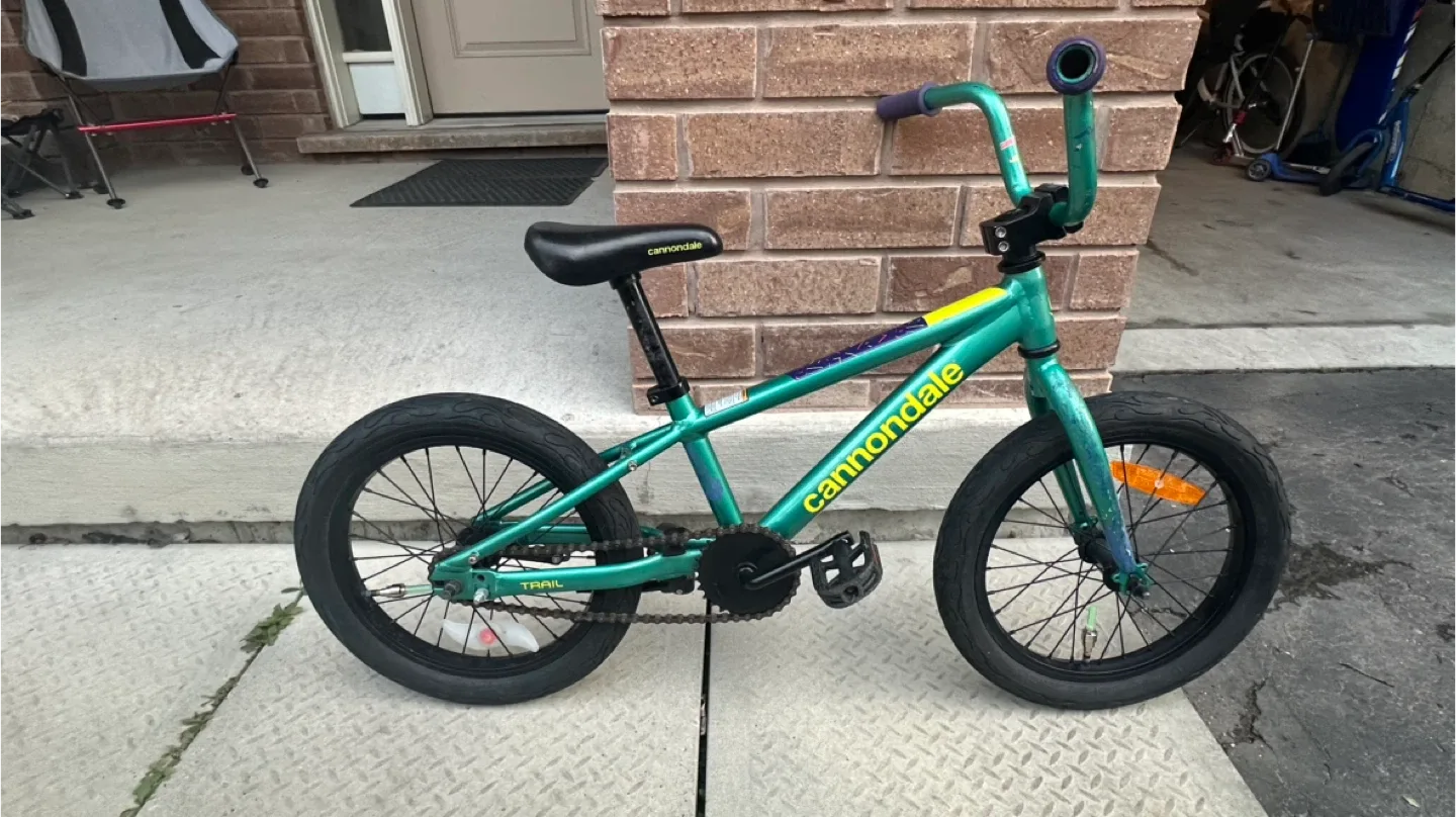 Cannondale Trail 16" Kids Bike - Green thumbnail