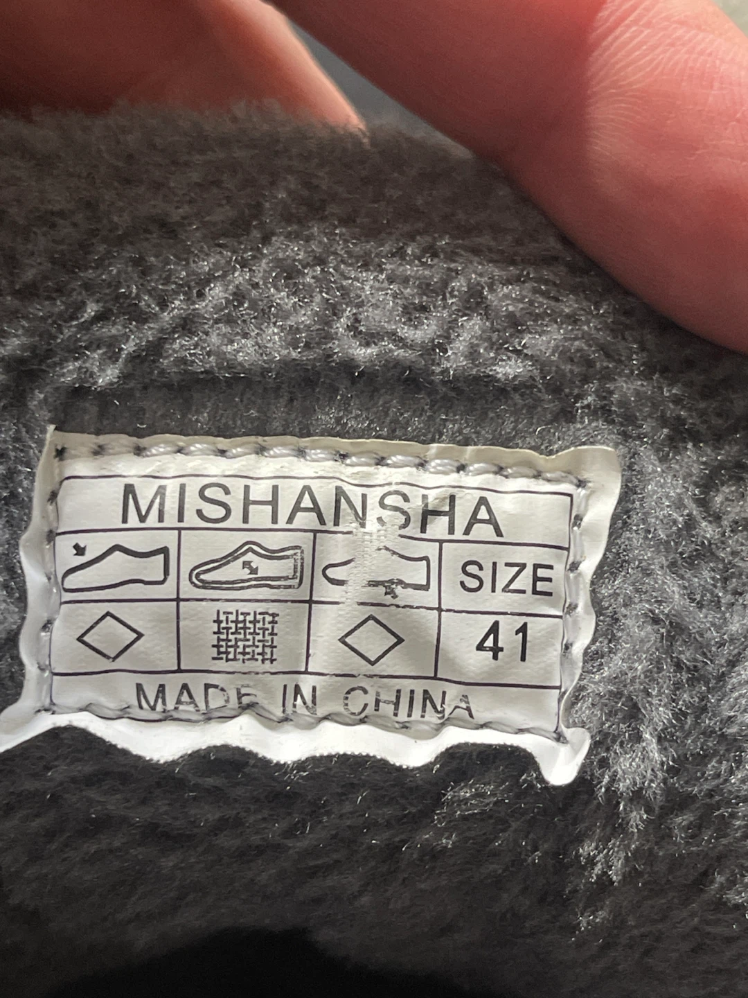 Mishansha Black Winter Boots – Size 41 - photo 5